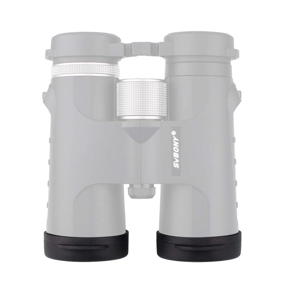 SVBONY 42mm Binocular Objective Lens Protective Fits Outer Diameter Set of 2 Caps, Rubber, 52-53mm Binoculars,