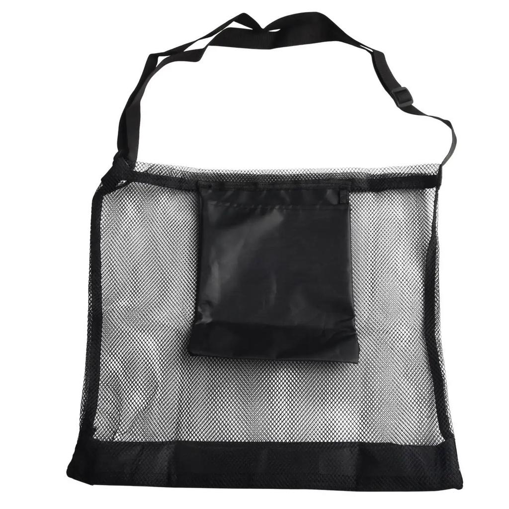 Adjustable Strap Picking Bag Outdoor Foraging Bag Foldable Mesh Bag Mushroom Picking Bag Easy Organization Lightweight Design