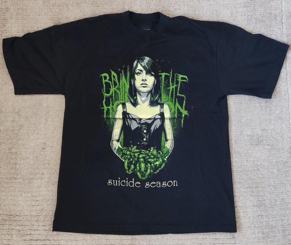 

Bring Me The Horizon Band Suicide Season T Shirt Full Size S-5XL Unisex T-Shirt XXL