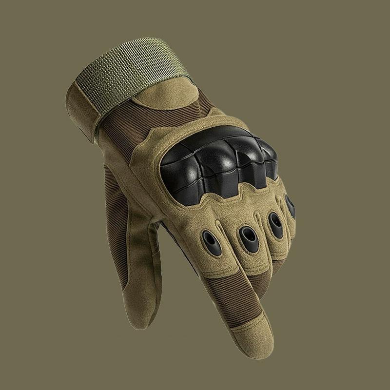 Outdoor tactical all-finger gloves men's locomotive electric vehicle non-slip and wear-resistant mountaineering equipment