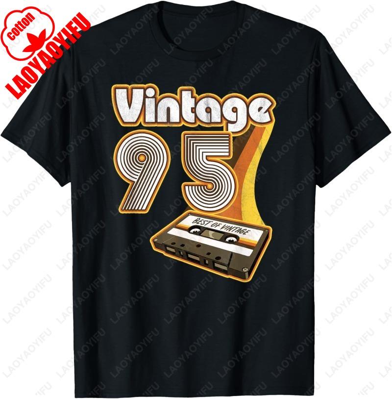 1995 Vintage 30th Birthday Retro Men Women Gift TShirt Summer Classics Funny Tops Casual Comfortable Unisex Graphic Camisetas