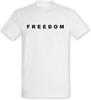 Freedom T-Shirt Charlie Kirk Freedom Merch Shirt Unisex Casual Short Sleeve Crew Neck Letter Print Graphic Tee Tops