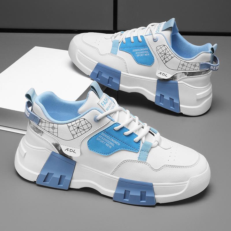 Men's shoes spring 2025 new sports board shoes Korean version trend versatile shoes men's lightweight casual trendy shoes