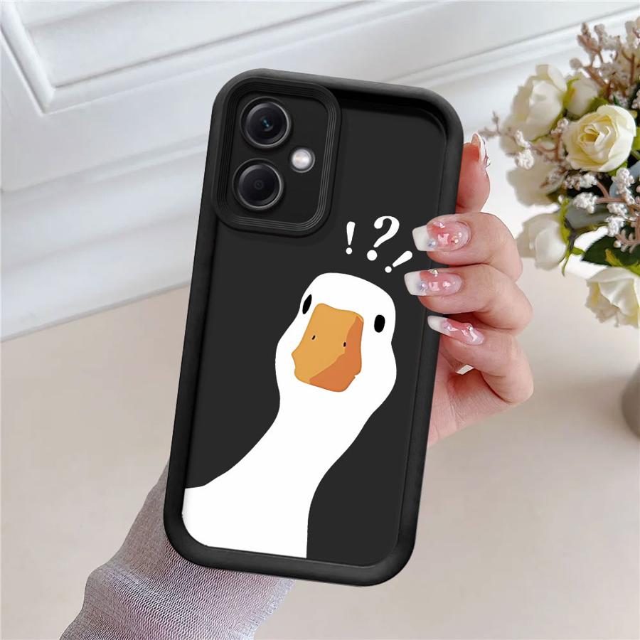 Cute Cartoon Duck Soft Shell Case for Xiaomi Redmi Note 13 12S 10S 12 14 Pro Plus 11Pro 11S 10 11 13Pro+ 14Pro+ 12Pro+