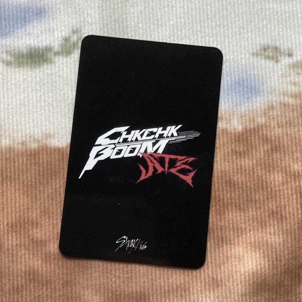[USED] StrayKids CHK CHK BOOM ATE Sanok Changbin Trading Card