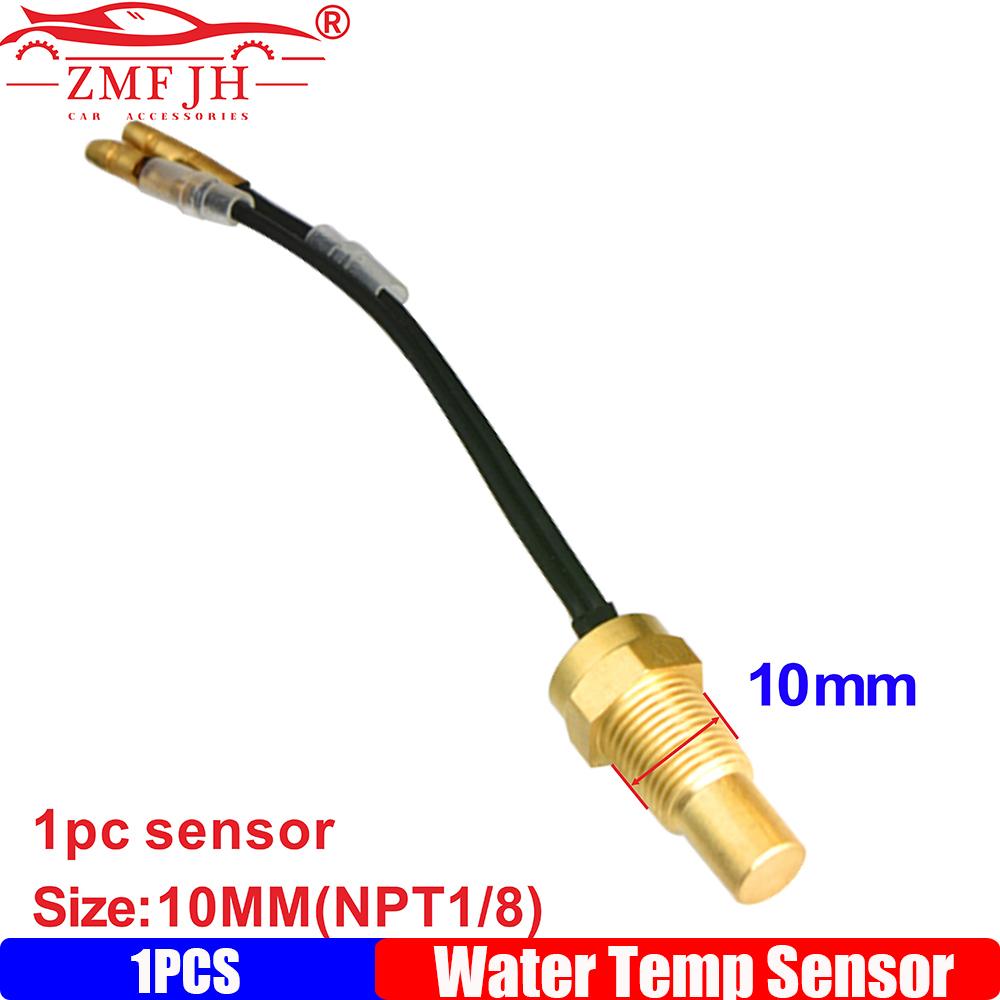 ZMFJH 1/8NPT Датчик температуры воды Автомобильный прибор Датчик температуры 10MM Датчик указателя температуры воды 301-23 Ом Сигнал 10MM 301-23ohm