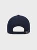 SERGIO TACCHINI U Lettering Cotton-Like Ball Cap (Navy)