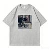Red Chili Band Retro American Street Vintage Nirvana Relaxed Loose Cotton RoundNeck Rock ShortSleeve TShirt