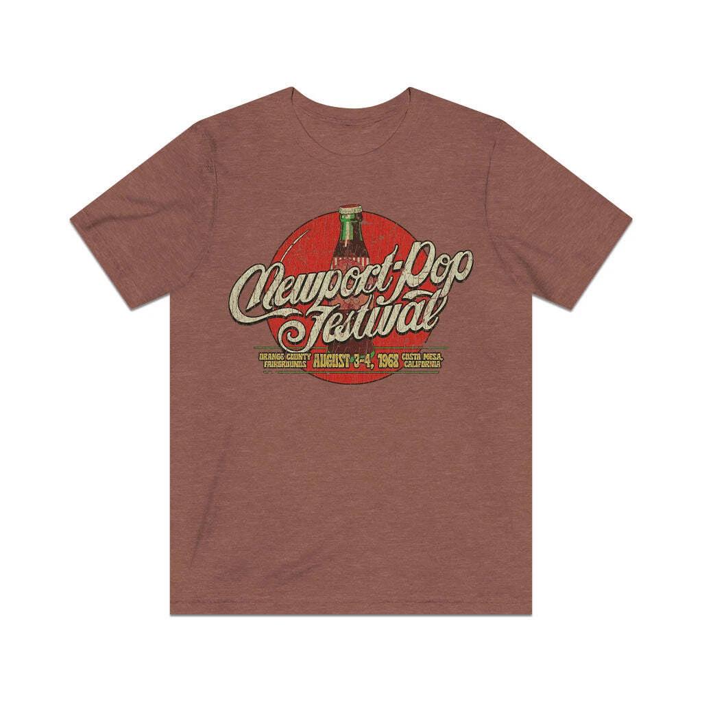 Newport Pop Festival 1968 Vintage Men s T shirt S