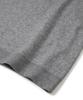 WEST GRAND BOULEVARD Ray Crop Half-Zip Knit Grey