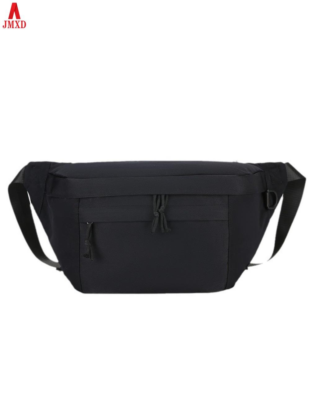 

JMXD-Men s Breast Bag, Large-capacity Versatile Shoulder Messenger Bag, Simple Men s and Women s Fashion Nylon Satchel
