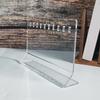 Portable Acrylic Fishing Lure Organizer Sturdy Baits Holder Rack For Efficient Storage And Easy Access Home Desk