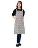 LIBERTY Floral Stylish With Scandinavian Tie For FREE [Nigai] Apron, Botanical, Pockets, Style, Back, Kitchen, Cafe, Nursery, Women's, 70551256,