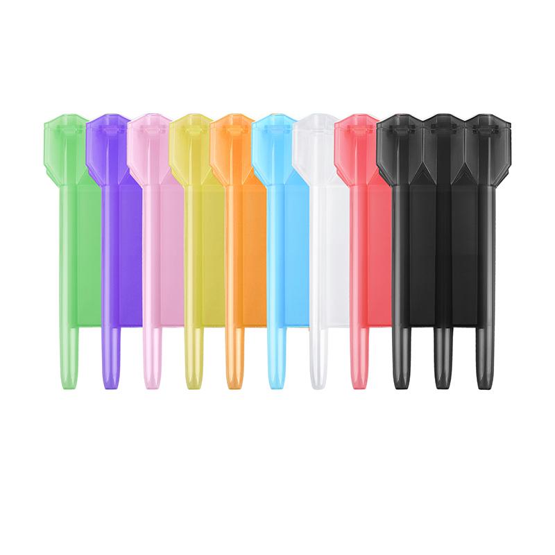 1Pc Dart Box Portable Universal Transparent Darts Abs Dart Box Key Lock Buckle