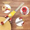 3 In 1 Woodworking Marking Gauge Parallel Line Scriber Arc Line Drawer Height Gauge Inch Measuring Tool
