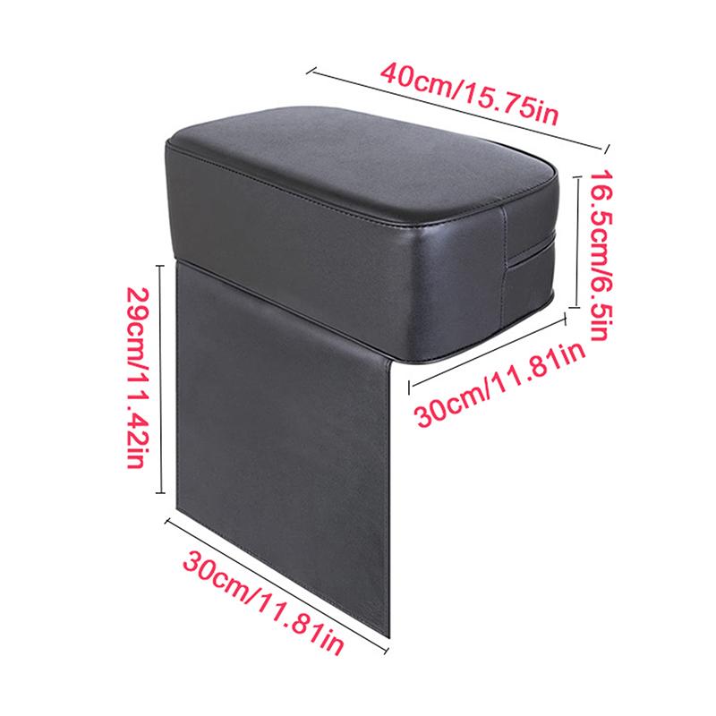 Barber Chair Child Booster Seat Cushion Comfortable Beauty Salon Equipment Portable Black Pu Leather Sponge Hair Styling Tool