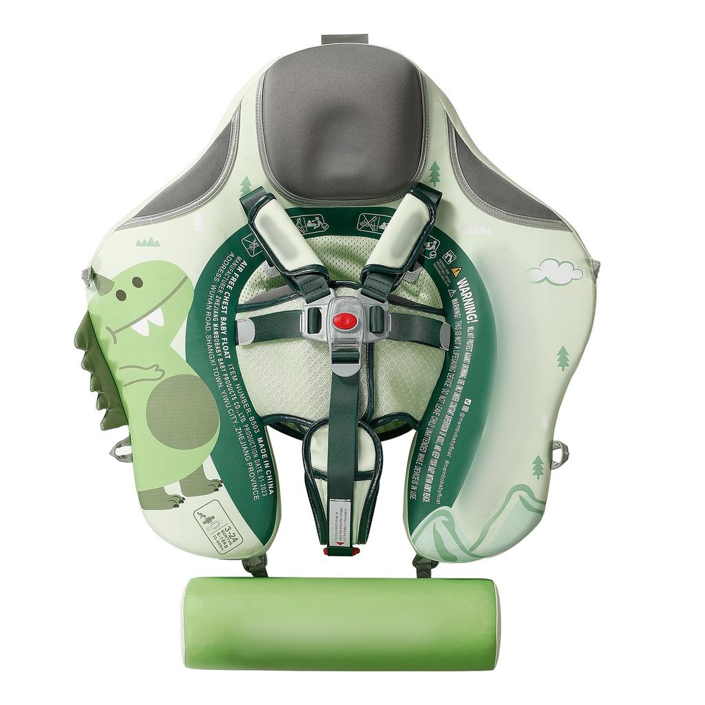 Baby Swim Non-inflatable Baby Swimming Watertight Kids Swim Trainer for 3-24 Months Baby Boys Girls Infant Pool with Sun Canopy
