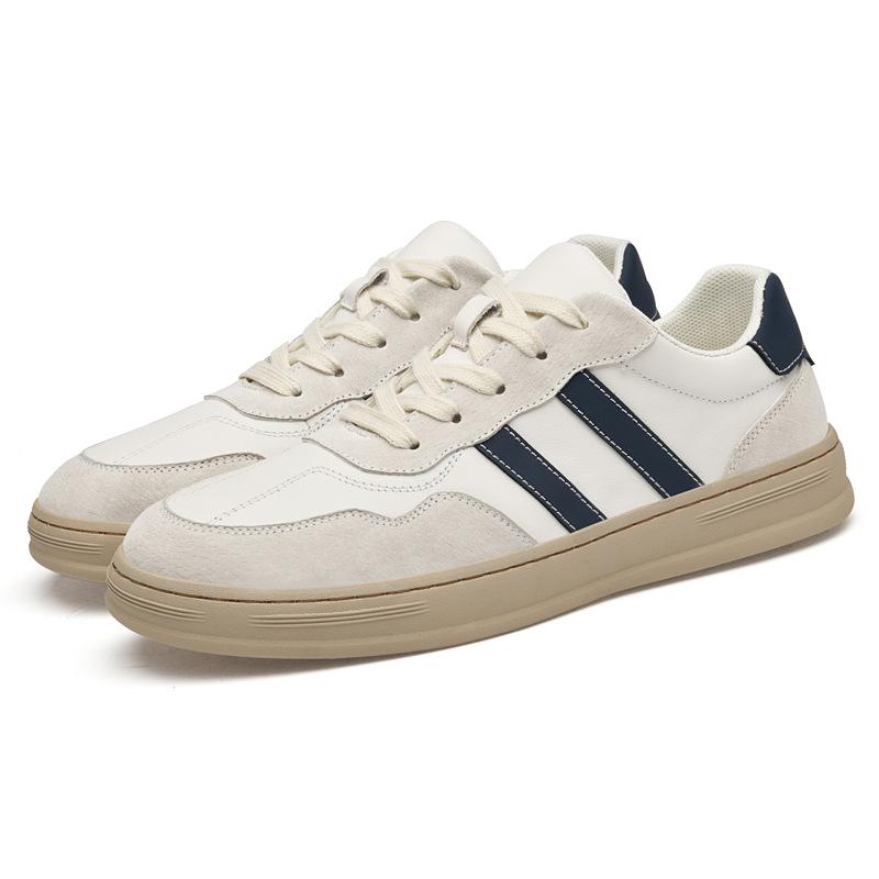 Men's shoes autumn fashion sports shoes trend breathable soft sole British white shoes men's outdoor casual board shoes