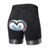 Womens Cycling Shorts With Gel Pad Compression Fit Breathable 3/4 Length Fitness Road Bike Riding