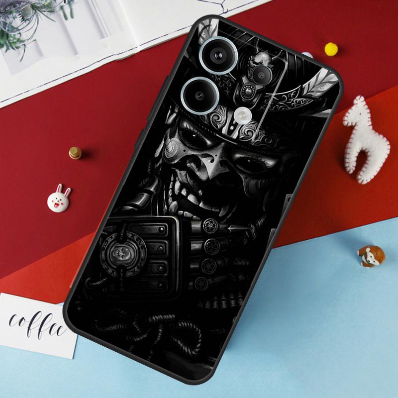Japanese Samurai Warrior Case For Xiaomi Redmi Note 14 12 11 10 13 Pro 15 Pro Plus Redmi 15 14C 10C 12C 13C 15C Cover