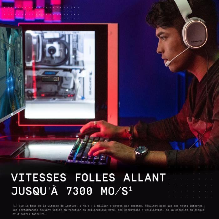 Wd_black sn850x nvme ssd wds100t2x0e - ssd - 1 to - interne - m.2 2280 - pcie 4.0 x4 (nvme)