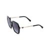 Chanel Logo Decorated Irregular Shape Sunglasses Women sunglasses Black CH5521-C622/S6