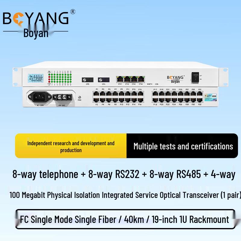 BOYANG Multi-Service Fiber Optic Transceiver