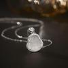 Women's Silver Titanium Steel Necklace with Micro-Inlaid Zircon - Elegant, Durable Clavicle Chain Jewelry