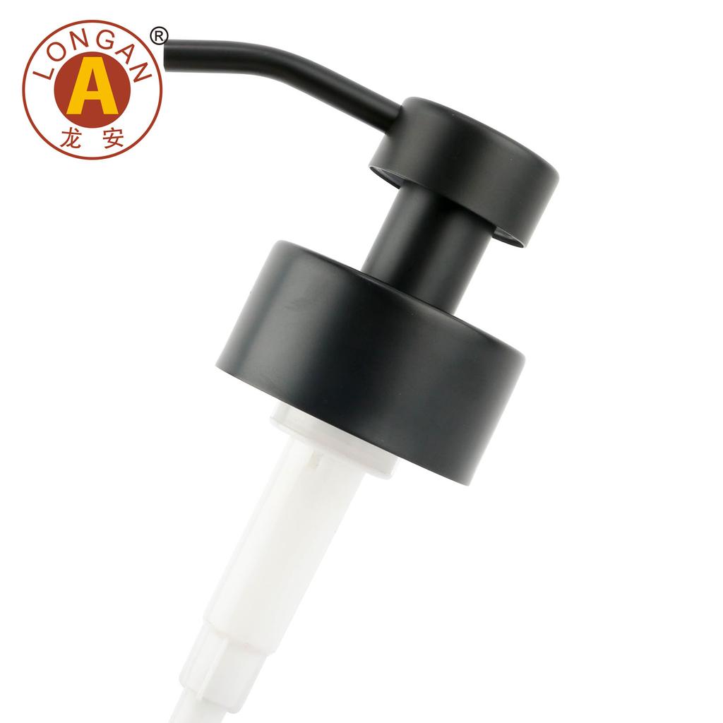 Kitchen Accessories Replacement Soap Pump Bamboo Stainless Hand Liquid Soap Dispenser Bottle Pump Head for Soap Dispenser