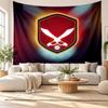 Sheffield United Football Wall Tapestry, Soft Fabric Wall Hanging, Decorative Backdrop For Bedroom Home Wall Art