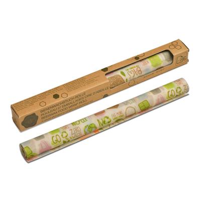 NUTS Beeswax Wrap Roll Zero Waste Beeswax Wrap Beeswax Roll Type Cuttable Cotton Organic Cotton Reusable Food Preservation Breathable Long Lasting Can