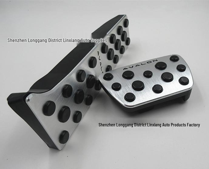 Avalon Aluminum Alloy Non-Slip Accelerator & Brake Pedals