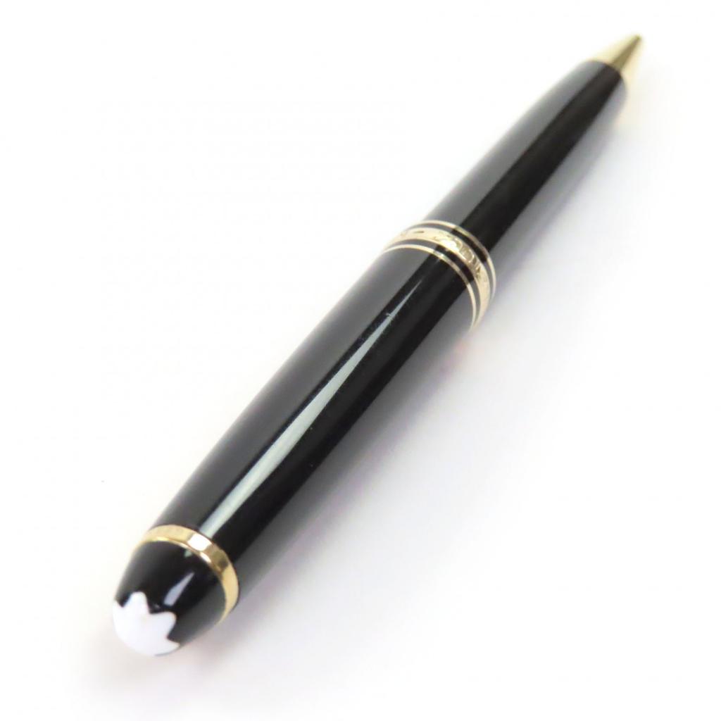 Very Good MONTBLANC Ballpoint Pen Meisterstück Classic Black Used