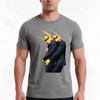 Subwoolfer TShirt Summer Casual Cotton Tee Oversized Streetwear Tops Vintage Graphic Print Loose Fit Short Sleeve