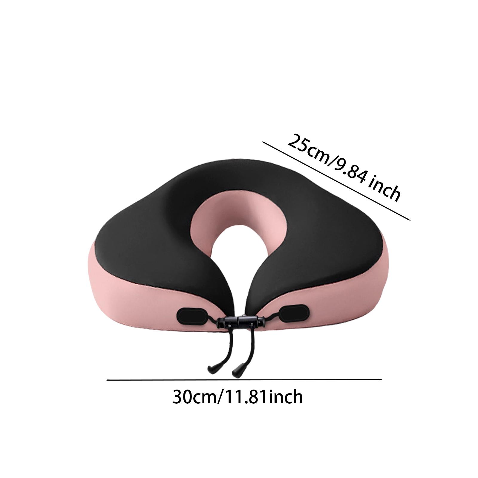 Face Down Pillow Comfort Body Massage Pillow Prone Pillow Breathe for Home Beauty Salon SPA Flights Sleeping Memory Foam розовый