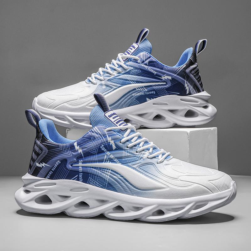 New Men's Shoes Summer Fashion Casual Outdoor Breathable Lightweight Sports Shoes Running Soft-soled Platform Sneakers