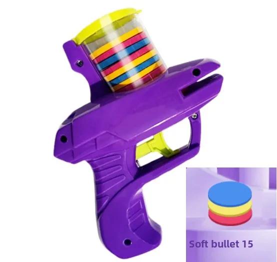 Εκτοξευτής Δίσκου Αφρού Ιπτάμενος Δίσκος Χειρός Σκοπευτής Παιχνίδι Σκοποβολής Εσωτερικού Χώρου Παιχνίδι Εξωτερικού Χώρου για Γάτα Παιχνίδι Γάτας