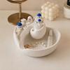 Conch Shell Shape Coastal Style Key Tray 3D Printed Conch Shell Storage Box  Desktop Ornament
