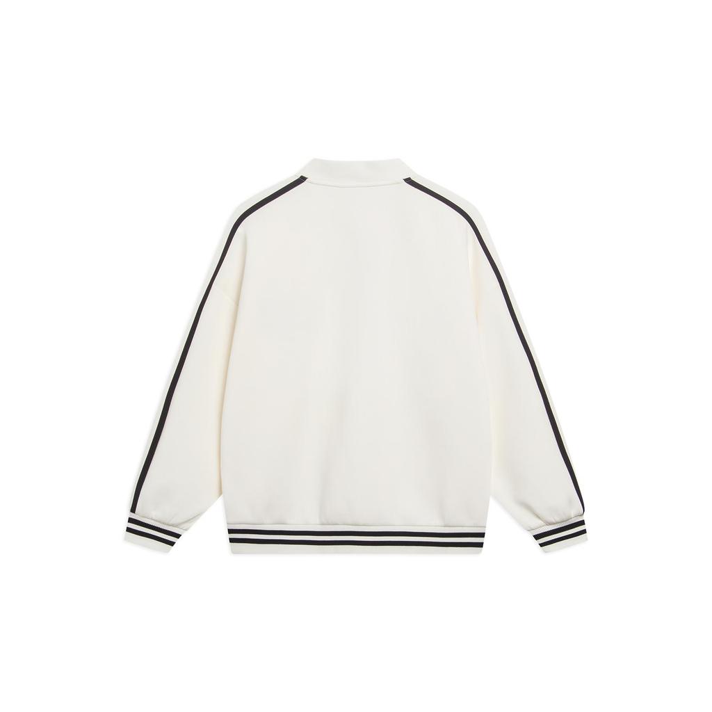 Li Ning Sports Fashion Collection Jacket Unisex Ivory AWDT545-1