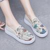 Mode Damen Canvas Schuhe Slipper Muster Flach Frühling Herbst Damen Schuhe Original Designer Luxus 39 Alltagsroutine Stilvoll Angebot