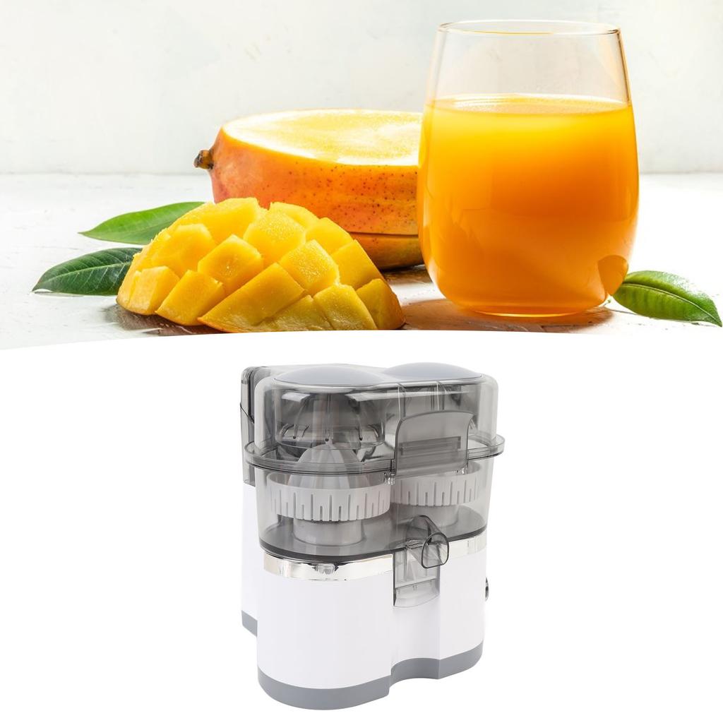 Doppel-HD Elektrischer Zitrus-r Tragbarer r Entsafter Elektrischer Zitrus-r für Orange Zitrone Kiwi Traube Grapefruit