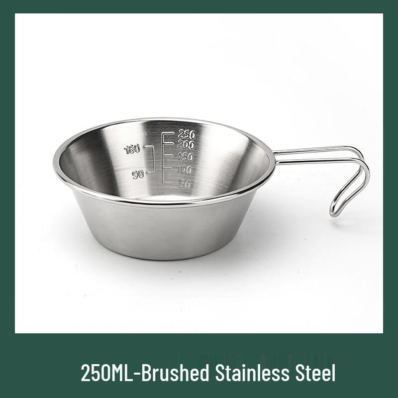 Nufeng Portable 304 Stainless Steel Sierra Bowl Set 250ML