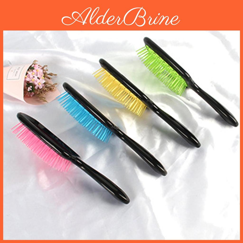Casual Hollow Grid Fashion Clinging Dry Wet Use Scalp Massage Salon Hairstyle Tool Hairdressing Comb
