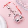 3D Acrylic Headphone Keychain - Cute & Stylish Backpack Charm, Perfect Gift for Friends