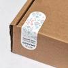 Pro Packung Blumendruck Danke für Ihre Bestellung Aufkleber Verpackungsversiegelungs-Etiketten Kleinunternehmer Geschenkdekorationsaufkleber