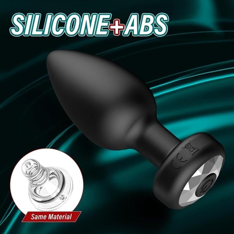 Black Mini Vibrating Butt Anal Plug Remote Control Anal Plug Vibrator Sex Toys for Women Prostate Stimulator Dildo