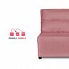 Fold-out Armchair Sleeping Function KIMO Bedding Container Family Furniture C Róż