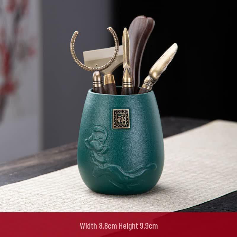Yulu Gongfu Tea Ceremony Six Gentlemen Tool Set