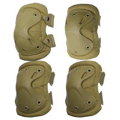 Caffmo Coderas y Rodilleras Rodilla Codo Rodilleras y Coderas para y Adulto Protecciones, Protectores, Almohadillas, Almohadillas, Juego de 4 Piezas, Bicicletas, Esquí,