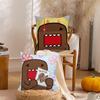 Cute D-domo-kun Pillow Case Suitable For Bedrooms Living Rooms Cars Home Decoration